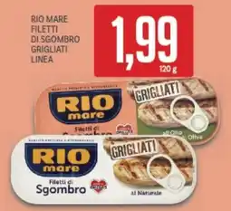 Supermercati Piccolo Rio mare filetti di sgombro grigliati linea offerta