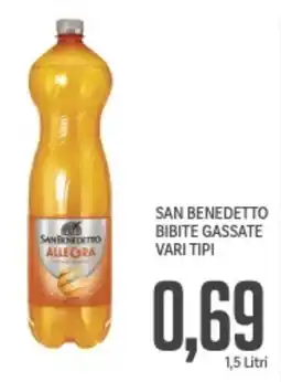 Supermercati Piccolo San benedetto bibite gassate vari tipi offerta