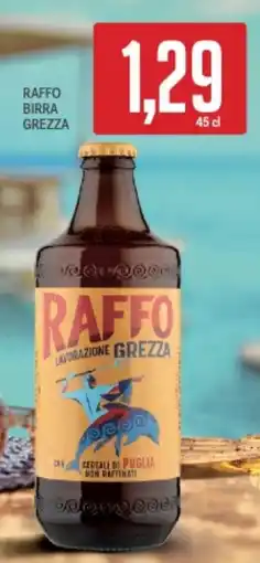 Supermercati Piccolo Raffo birra grezza offerta