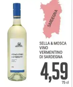 Supermercati Piccolo Sella & mosca vino vermentino di sardegna offerta