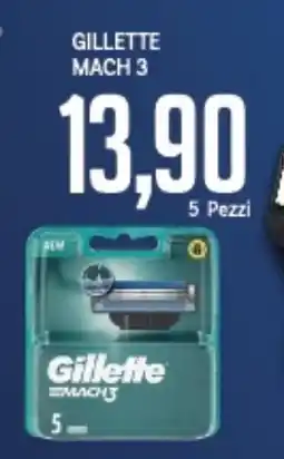 Supermercati Piccolo Gillette mach 3 offerta