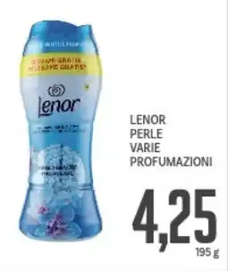 Supermercati Piccolo Lenor perle varie profumazioni offerta