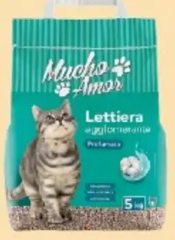 Supermercati Piccolo Mucho amor lettiera agglomerante per gatti offerta
