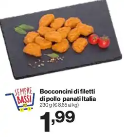 In'S Mercato Bocconcini di filetti di pollo panati Italia offerta