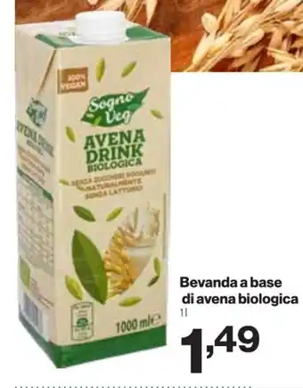 In'S Mercato Bevanda a base di avena biologica offerta