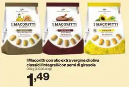In'S Mercato I Macoritti con olio extra vergine di oliva classici/integrali/con semi di girasole offerta
