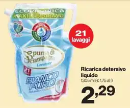 In'S Mercato Ricarica detersivo liquido offerta