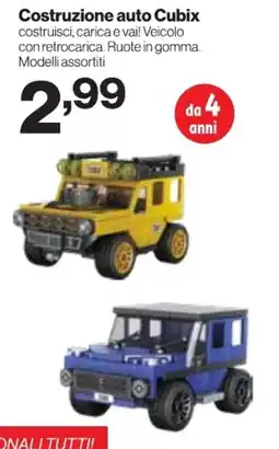 In'S Mercato Costruzione auto Cubix offerta