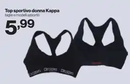 In'S Mercato Top sportivo donna Kappa offerta