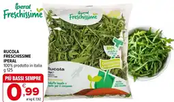 Iperal Rucola freschissime IPERAL offerta