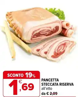 Iperal Pancetta steccata riserva offerta