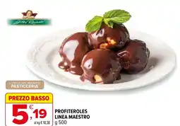 Iperal Profiteroles linea maestro offerta
