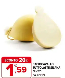 Iperal Caciocavallo tuttolatte silana offerta