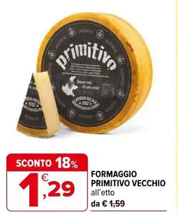 Iperal Formaggio primitivo vecchio offerta