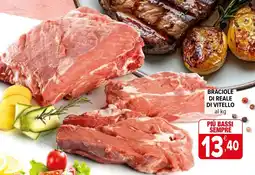 Iperal Braciole di reale di vitello offerta