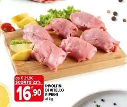 Iperal Involtini di vitello ripieni offerta