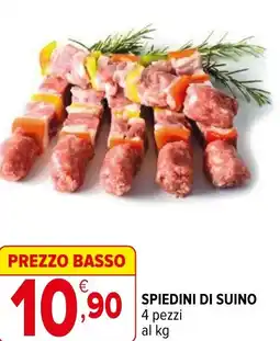 Iperal Spiedini di suino 4 pezzi offerta