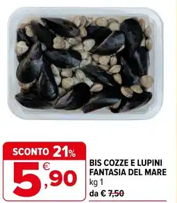 Iperal Bis cozze e lupini fantasia del mare offerta