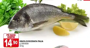 Iperal Orata eviscerata italia offerta