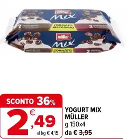 Iperal Yogurt mix MÜLLER offerta