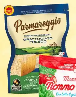Iperal Parmigiano reggiano dop grattugiato fresco parmareggio offerta