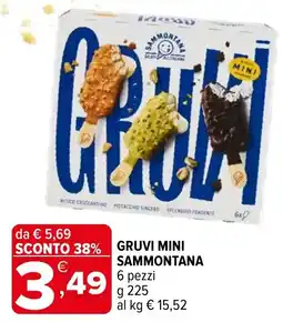 Iperal Gruvi mini SAMMONTANA offerta