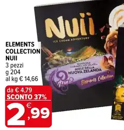 Iperal Elements collection NUII offerta