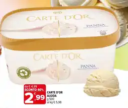 Iperal Carte d'or ALGIDA offerta