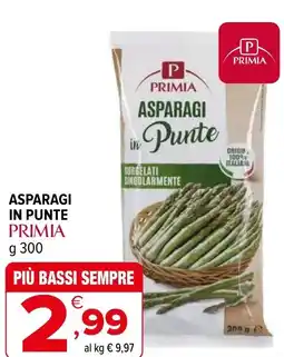 Iperal Asparagi in punte PRIMIA offerta