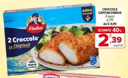 Iperal Croccole CAPITAN FINDUS offerta