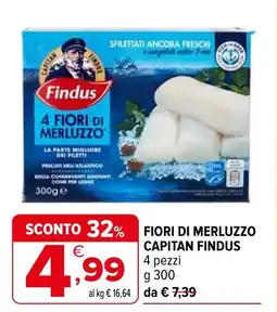 Iperal Fiori di merluzzo CAPITAN FINDUS offerta