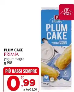Iperal Plum cake PRIMIA offerta