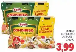 Eté Berni condiriso vari gusti offerta