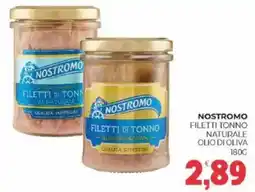 Eté Nostromo filetti tonno naturale olio di oliva offerta