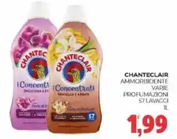 Eté Chanteclair ammorbidente varie profumazioni 57 lavaggi offerta