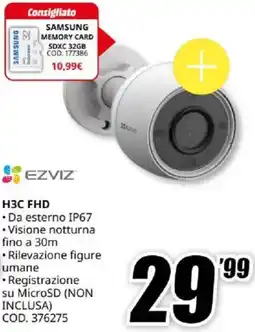 MediaWorld EZVIZ H3C FHD offerta
