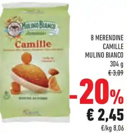 Conad Superstore 8 Merendine camille mulino bianco offerta