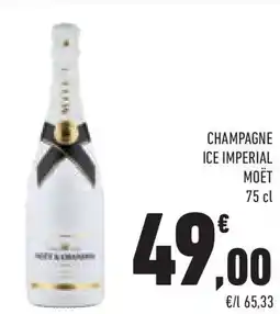 Conad Superstore Champagne Ice Imperial MOËT offerta