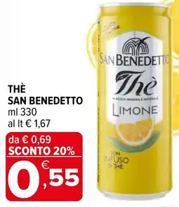 Iperal Thè san benedetto offerta