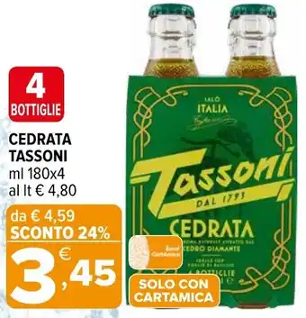 Iperal Cedrata tassoni offerta