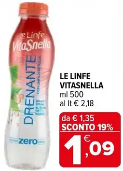 Iperal Le linfe vitasnella offerta