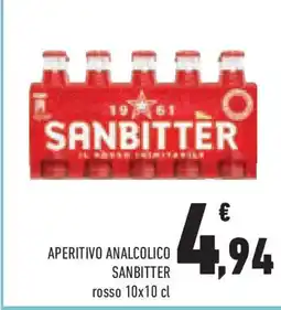 Conad Superstore Aperitivo analcolico SANBITTER offerta