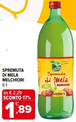 Iperal Spremuta di mela melchiori offerta