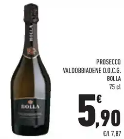 Conad Superstore Prosecco valdobbiadene d.o.c.g. BOLLA offerta