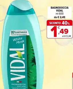 Iperal Bagnodoccia vidal offerta