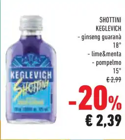 Conad Superstore Shottini KEGLEVICH offerta