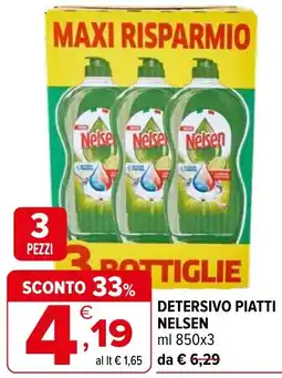 Iperal Detersivo piatti nelsen offerta
