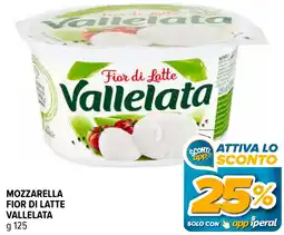 Iperal Mozzarella fior di latte vallelata offerta