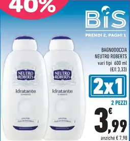 Conad Superstore Bagnodoccia NEUTRO ROBERTS offerta