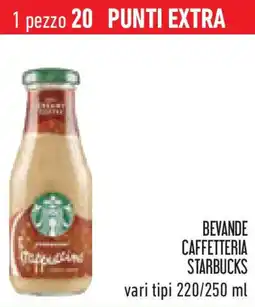 Conad Superstore Bevande caffetteria starbucks offerta